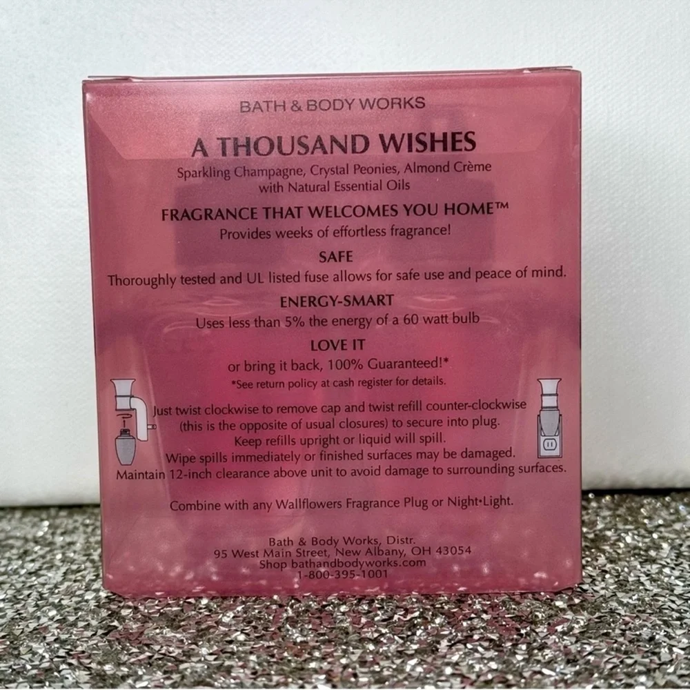 Bath & Body Works Wallflower Refills A Thousand Wishes 2 Pack Refill Nwt